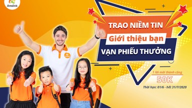 CHƯƠNG TRÌNH ƯU ĐÃI: TRAO NIỀM TIN - GIỚI THIỆU BẠN - VẠN PHIẾU THƯỞNG